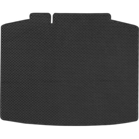 Alfombrilla de maletero de EVA con diseño de panal para Skoda Rapid Spaceback Hatchback (2013-2019) - Negra (1/5)