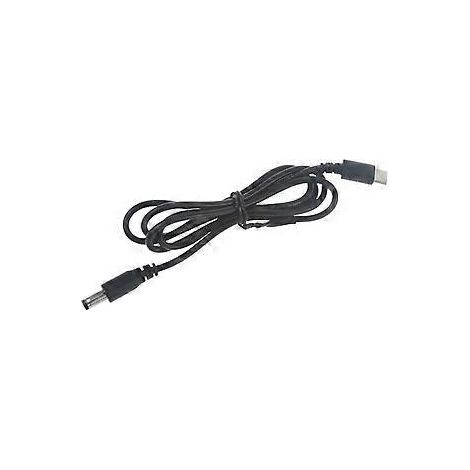 USB-C-auf-DC-5,5x2,1-mm-Ladekabel für 5-V-Lüfter, Monitore, LED-Leuchten, Lautsprecher und mehr (2 m) (1/5)