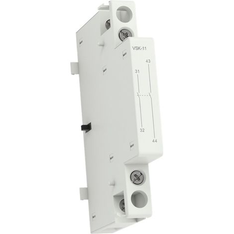 Contatto ausiliario per contattore 1NO 1NC NO/NC 2x6A universale (1/2)