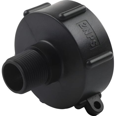 adaptateur de tuyau darrosage noir (1/5)