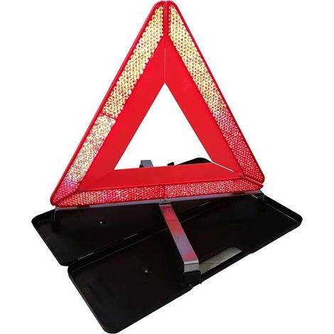Triangle de présignalisation pliable et compact