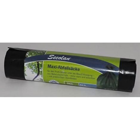 Secolan Sacchetti Pattumiera Maxi 240 Litri Verde-Nero 1x5
