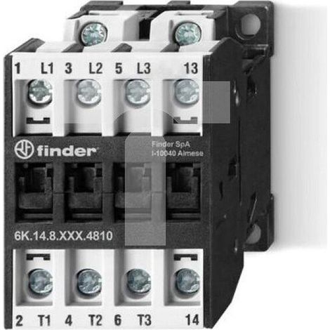 Leistungsschütz Finder 6k.14.8.024.4810 10A 400V AC3 (1/2)