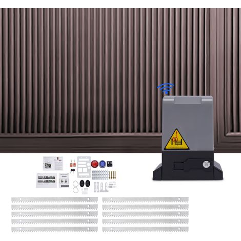 370 W elektrischer Schiebetoröffner 800 kg Antrieb Garagentor Schiebetoröffner Schiebetor Hartes Tor