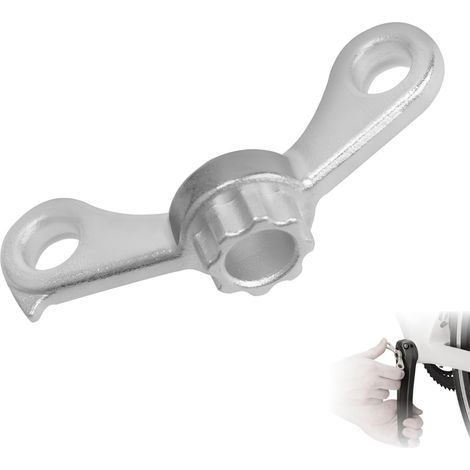 Estrattore per pedivelle 2 in 1 per movimento centrale e smontaggio della trasmissione, strumento di riparazione per biciclette. (1/5)