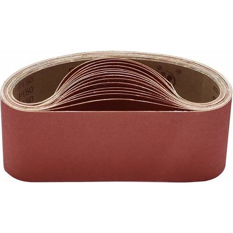 Campagne, Bande abrasive, Assortiment de bandes abrasives 100 x 610 mm (1/4)