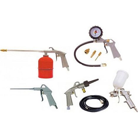 Stanley 9045718STN Conjunto de Herramientas Neumáticas 19 Piezas (1/2)