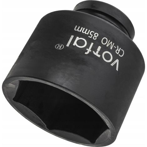 Douille à choc 1 pouce pour clé à impact 85 mm de long 110 mm CR-MO 6 points (1/3)