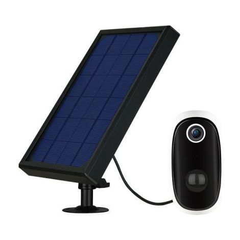 Caméra de Surveillance sans fil WiFi + Panneau Solaire + Batterie Rechargeable 6000mA DIOD (1/4)