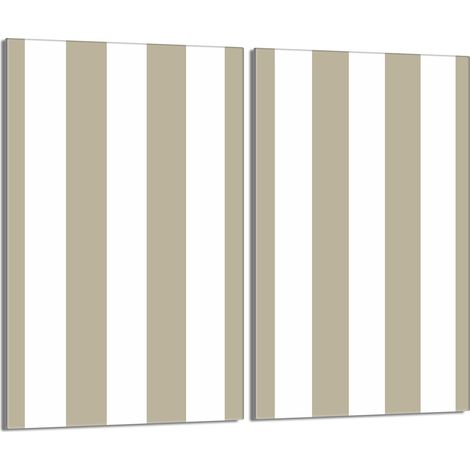 Piastra protettiva in vetro per stufa 2x30x52 strisce (1/5)