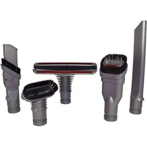 Brosse Kit Accessoires Lot de 5 Aspirateur Embout avec Adaptateur Ensemble D'accessoires Outils D'aspirateur pour V6 (1/5)
