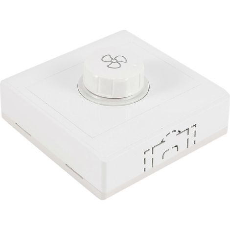 Stück Deckenventilator mit stufenlosem Drehzahlregler, Aufputzmontage, Drehzahl S (1/5)