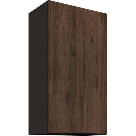 Küchen Hängeschrank 50 cm MONZA Okapi Nußbaum Küche Küchenzeile 90 cm hoch (1/5)