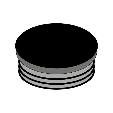 Tappo per pali sem diametro 60mm - tappo60
