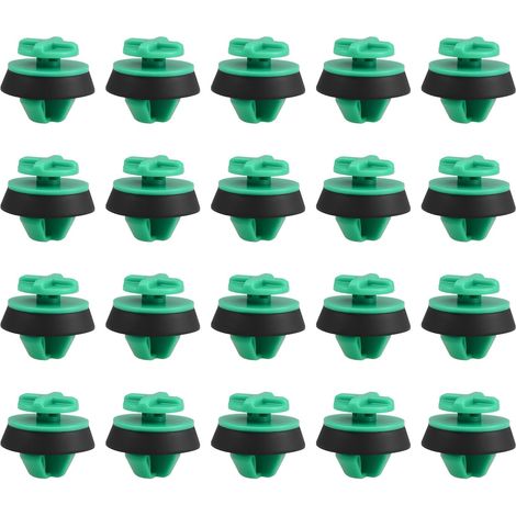 20 Clips de Fixation pour élargisseurs Ailes Et Moulures de Voiture 1638191680 Compatible avec C3 2016-2024 9,1 X 8 X 12,3 Mm