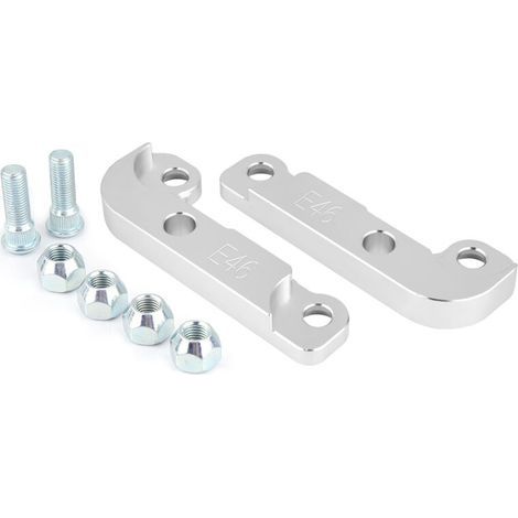Adaptador de ángulo de dirección, aumento del 25 % para BMW E46 M3, fácil instalación, cuerpo de aluminio sólido, ampliamente utilizado en la industria aeroespacial. (1/5)