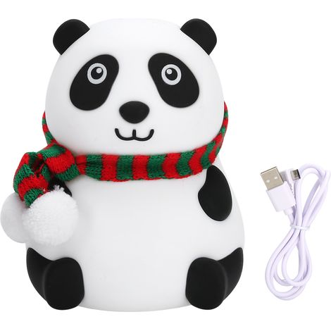 Niedliches Mini-LED-Nachtlicht in Tierform mit 7 Farben, USB-Anschluss für die Kinderzimmerdekoration (1/5)