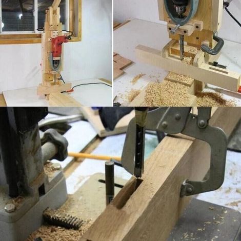 DPZO Mèches de forage hélicodales HSS, travail du bois, carré, outils de forage, mortaises carrées, trou carré, scie étendue 6.0mm 16mm 1 pièce,16mm-DPZO (1/4)