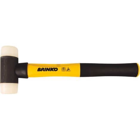 Marteau à tête souple de 32 mm, avec manche de 3 kg