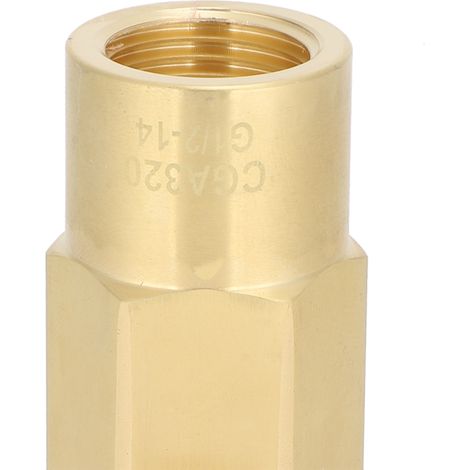 CGA320 Dreieck-CO2-Fülladapter, Füllanschluss-Set für Sodaflaschen (1/5)