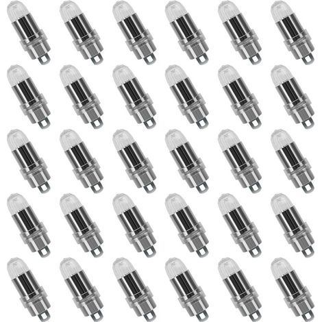 30PCS LED Ballons Lampes Lumineuses Blanc froid pour Lanterne Papier Décoration Mariage,Fête [Classe énergétique A+] (1/5)