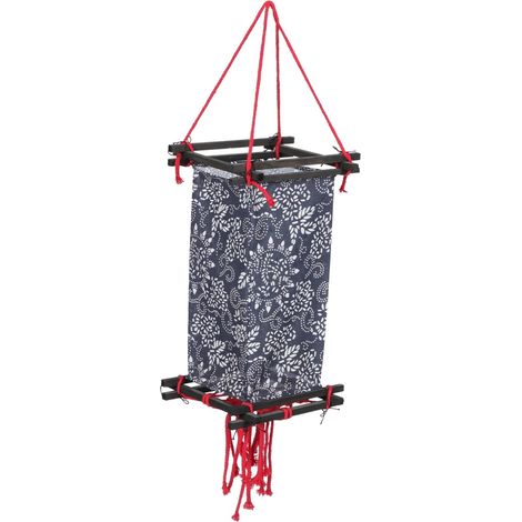 Tissu Décorative à Suspendre Style Rétro Lampe Tissu à