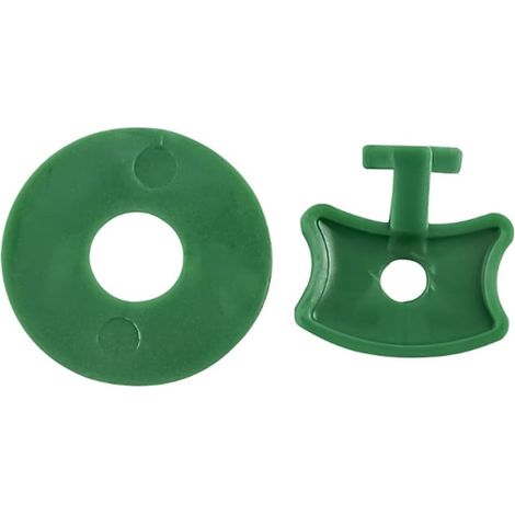 Lot de 200 Clips de Fixation en Plastique pour Serre, rondelles et Clips torsadés pour Fixation de Serre, Isolation, Filet à Bulles, ombrage (1/5)