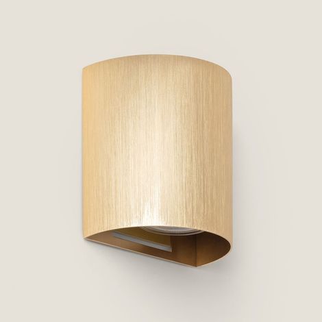 Plafonnier aluminium Adonai doré (1/5)