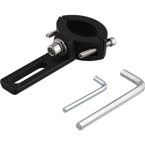 Support universel de phare de moto, réglable de 50 à 60 mm, fixation par pince de fourche (1/5)
