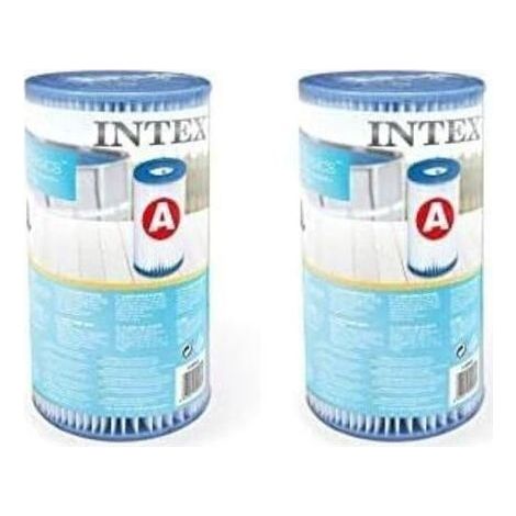 PA 2 Stück Schwimmbadkartusche - INTEX 28604 Pumpenersatzfilter für Schwimmbecken (1/5)