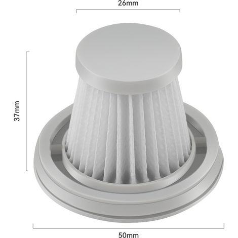 HEPA filter compatible with Mijia handheld vacuum cleaners and Xiaomi small cordless vacuum cleaners (car accessories). (1/4)