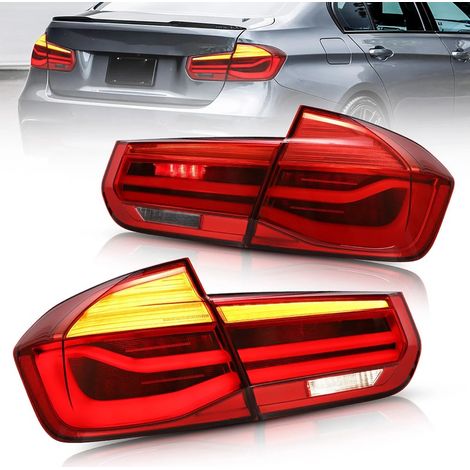 Feux arrière LED XENLED pour BMW 3er F30 F35 2012-2018 avec clignotant séquentiel - La paire droite et gauche (1/5)