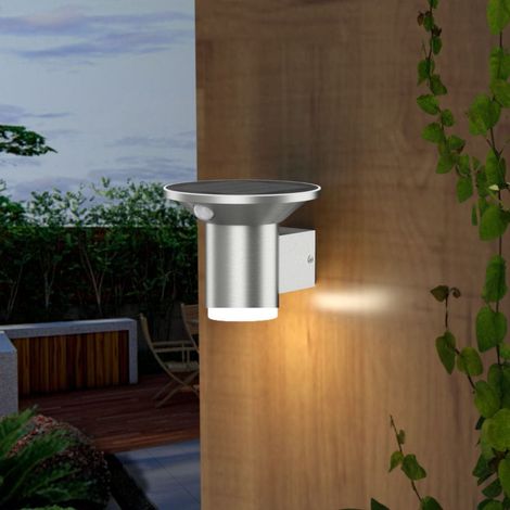 Applique solaire Sydnez - Inox