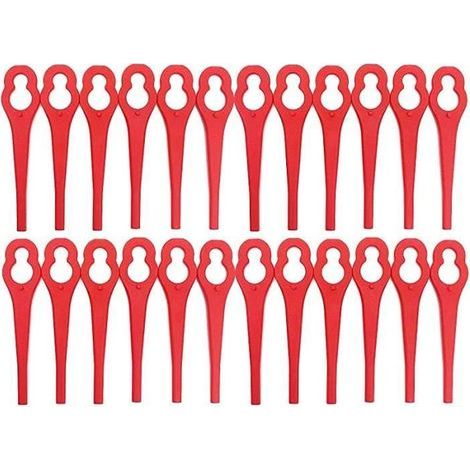 Replacement Trimmer Blades - Plastic - Pack of 100 - Easy Installation - Durable - Versatile (1/4)