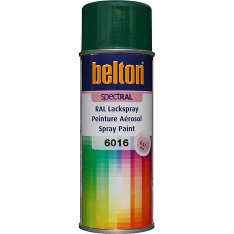 Bombe de peinture Belton Spectral RAL6016 Vert Turquoise 400ml