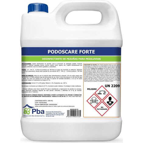 PODOSCARE FORTE® Higienizante de pezuñas 25 Kg