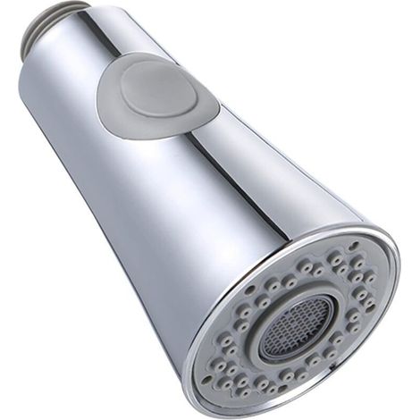 Robinet Cuisine - Douchette Extractible - 2 Fonctions Jet/Pulvérisation - Clapet Anti-Retour - Raccord G1/2 - Finition Chromée Polie - 1 Pièce (1/5)