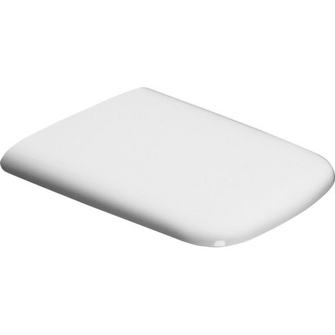 Abattant WC SAND, Soft Close, Quick Release, blanc/chrome (1/3)