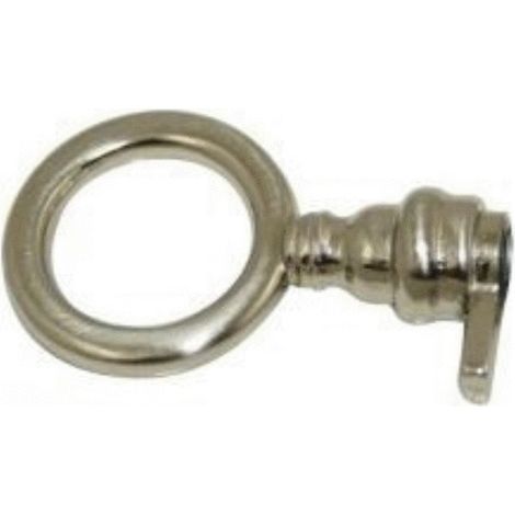 Fausse clé moderne zamak finition nickel mat - CADAP - FC0393/19V