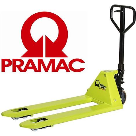 TRANSPALLET MANUALE DOPPIO RULLO 2500Kg FORCHE 1150x525mm GS 25S4 LIFTER PRAMAC (1/4)