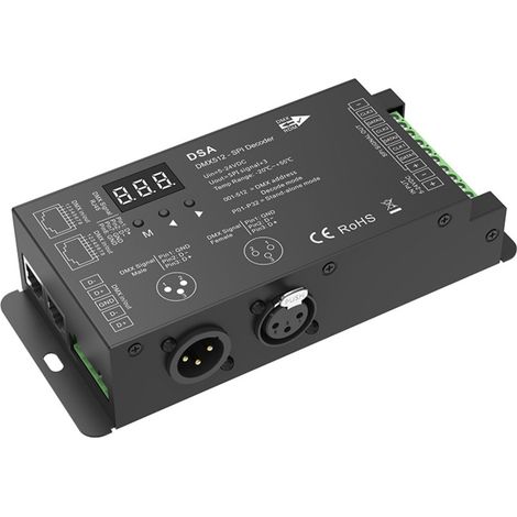 DMX512 zu SPI Pixel 5-24V DC Decoder - RF Steuerung
