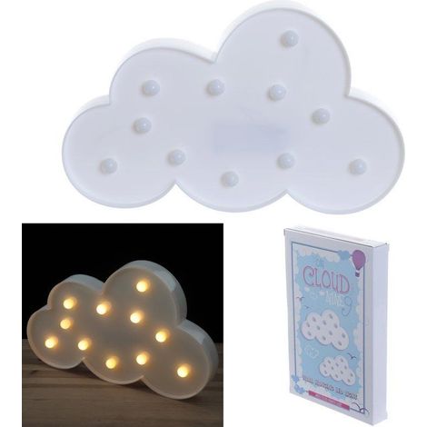 Lampe ou Veilleuse Nuage LED