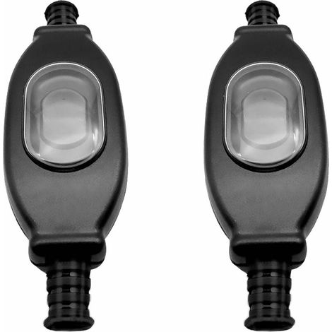 Green Mobility-Ligne Cordon Interrupteur, 2 Pièces 250v Interrupteur à Cordon Etanche, Certification Ip65 Anti-poussière et étanche Interrupteur à Cordon pour Lampes Appareils électriques Transformate (1/4)