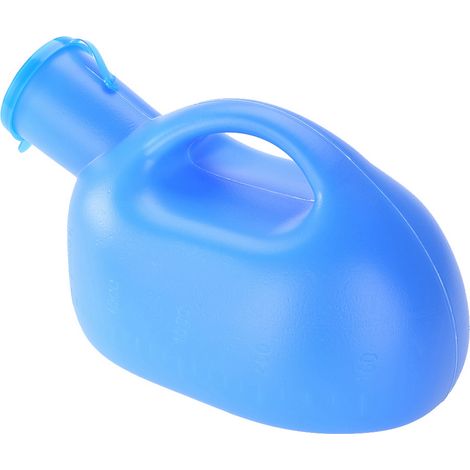 Bouteille d'urine portable de 2000 ml avec couvercle pour urinoir masculin, collecteur d'urine (1/5)