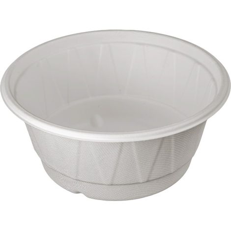 Fruchtfleischschale 850 ml, Durchmesser 165 mm, Höhe 73 mm, weiß, 50 Stück