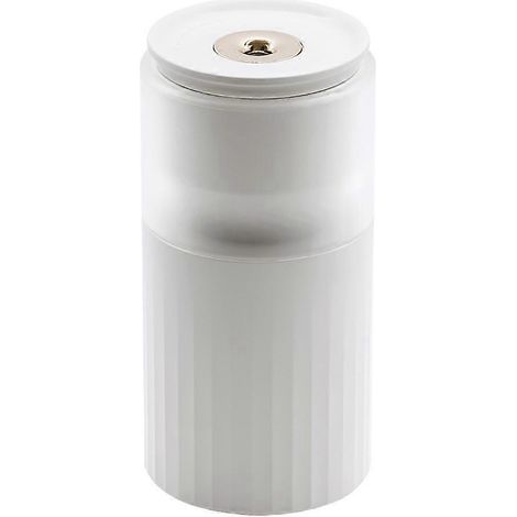 Tragbarer Luftbefeuchter für Zuhause, ideal für kleine Schlafzimmer, Büros oder andere Gelegenheiten. Wiederaufladbar und mit hoher Nebelleistung. Aromatherapie-Autospray (weiß). (1/5)
