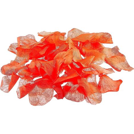 Pétales de roses rouge foncé pour une cérémonie de mariage romantique et la Saint-Valentin (1/5)