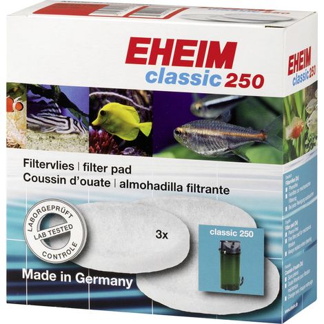 Eheim Filtervlies für Classic 250 3 Stück Keine Angabe