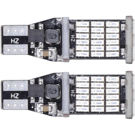 Ampoules LED pour feux de recul et de stationnement, réparation et entretien, composant automobile pour modèles T15 et W16W