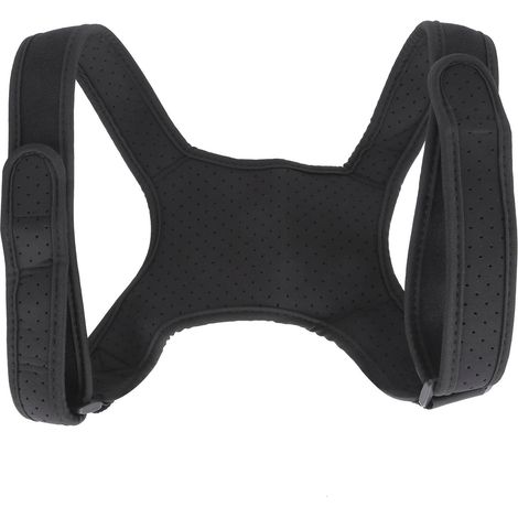 Correcteur de Posture Dorsale Ajustable et Respirant pour Soutien des Épaules et du Dos (1/5)